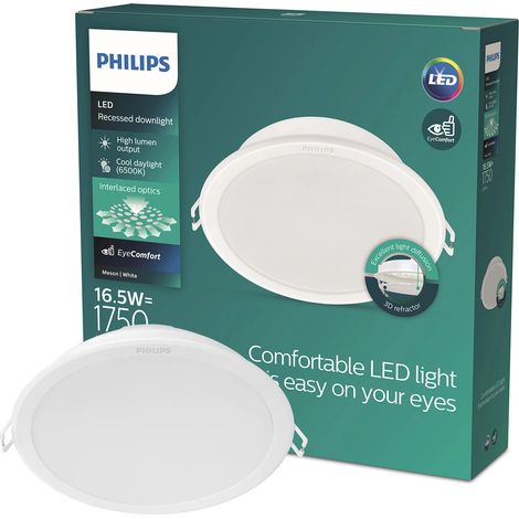 Spot de plafond LED MESON encastrable 16,5W 1750lm 6500K froid blanc Philips