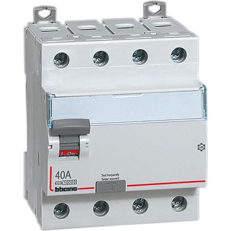 BTicino G743A40 Fehlerstrom-Schutzschalter 4P Typ A In= 40A