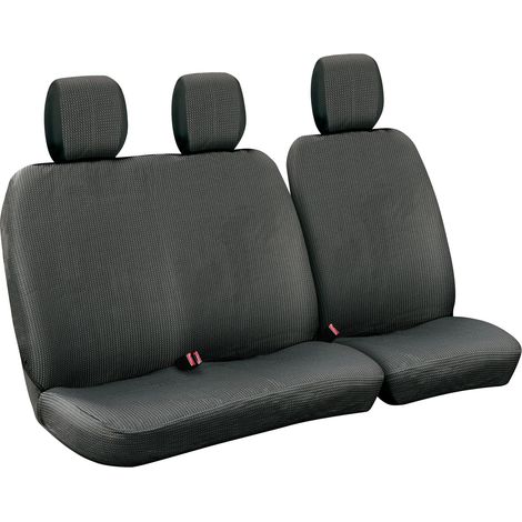 Dots-1, set fodere per furgone senza avvolgicintura - Nero/Grigio (1/5)