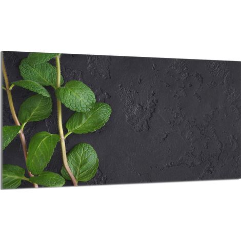 Protezione per piano cottura in vetro 90x52 Menta (1/5)