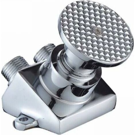 1pc Moderne Pied Lien Robinet, pédale Food Factory Lavabo Taps Hôpital Valve Pédale Robinet d'eau Froide Pédale Simple Robinet (1/3)