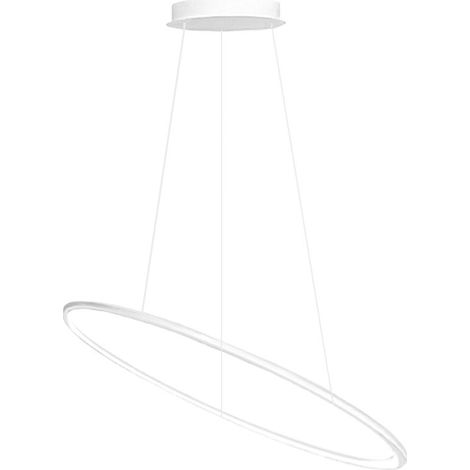 Lampadario moderno gea led erika sg led alluminio silicone lampada sospensione