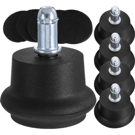 Roulettes fixes de rechange Uonlytech pour chaise bureau, lot 5