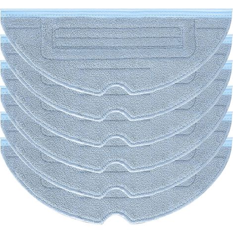 6pcs Mop Pads for Roborock S7 Pro Ultra S7 MaxV Ultra S7 Plus S7 Max Replacement Parts Accessories for Roborock S7 T7s T7s Plus Robot Vacuum Cleaner (1/5)