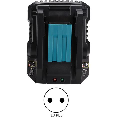Chargeur universel pour outils Makita 14.4V-18V - Compatible DC18RA, DC18RC - 100-240V (fiche EU) (1/5)