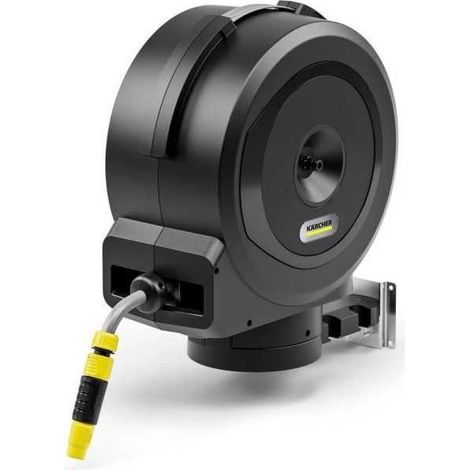 Kärcher Carrete mural automático HBX 5.35 negro 35m