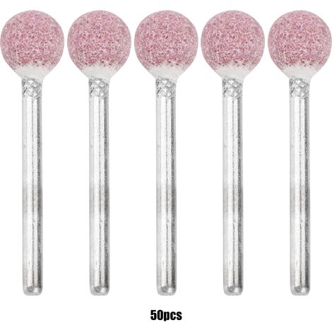 3 x 10 mm Kugel-Keramikschleifaufsätze für Rotationswerkzeuge – 50er-Packung, präzise und langlebig (1/5)