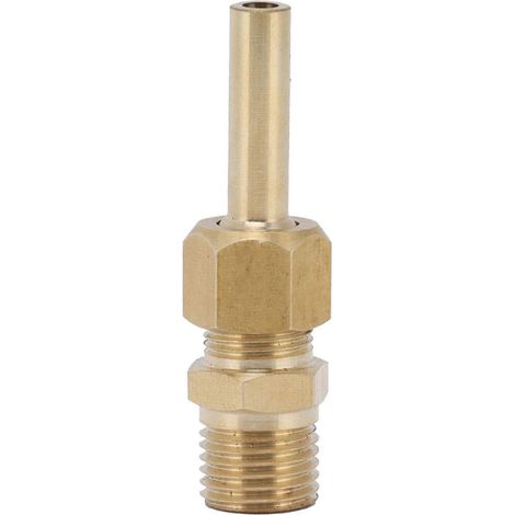 Fountain Nozzle Brass Adjustable Sprinkler Spray Head Garden Parks Pond DecorationMale Thread G1/4 (1/5)
