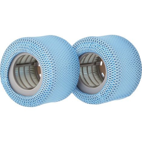 Paquete de 2 cartuchos de filtro de repuesto para jacuzzis de 90 pliegues, color blanco, talla única. (1/5)