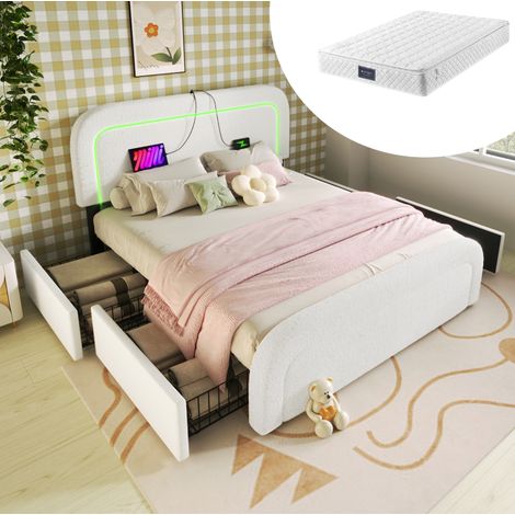 Letto matrimoniale contenitore Sherpa 140x200 DESVIAE (1/5)