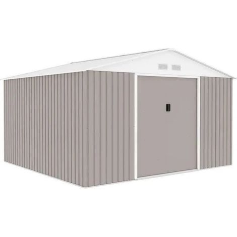 Gartenhaus youdoit archer verzinkter Stahl 10.85 m²