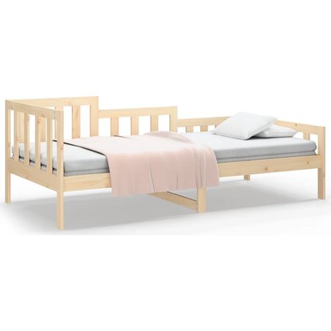 Maison Exclusive - Tagesbett ohne Matratze 90x200 cm Massivholz K