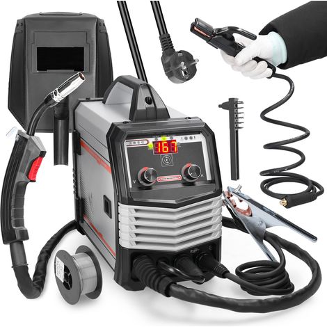 Ej.Life – Poste à souder MMA 300A – Technologie IGBT – Modes MIG, MMA, MAG, TIG – Réglage de tension et vitesse d'alimentation – Ventilateur de refroidissement intégré - IGBT 4 EN (1/5)