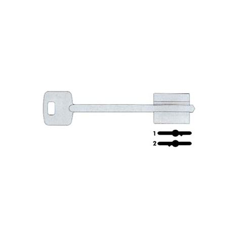 CHIAVI DOPPIA MAPPA 00120- - 00120002 SX (tipo silca CSL) - 5 pezzi CISA