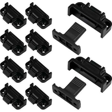 Connecteur Pour Panneaux De Meubles,Clip de Fixation Jonction Rapide 10 Pièces - Clip Assemblage Pour Panneaux Meuble,Destiné à Cuisine, Armoire, Bain, Vanité, Techniciens, Professionnels, Amateurs et (1/5)