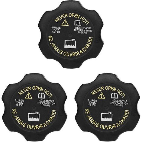 3 bouchons de radiateur RC98 15075118, 15 PSI, pour réservoir tampon de radiateur Chevy Silverado, GMC Sierra, Yukon, Hummer QAQ (1/5)