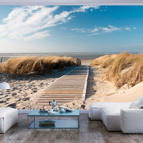 Fotomurale - Spiaggia del Mare del Nord, Langeoog - 200x154 (1/4)