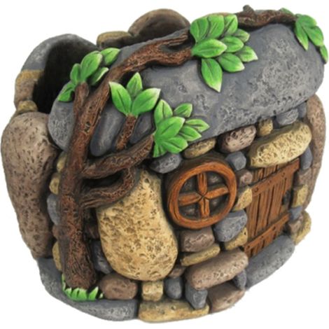 MACETERO MADRIGUERA PIEDRA 18,5x16,5x15,5 CM