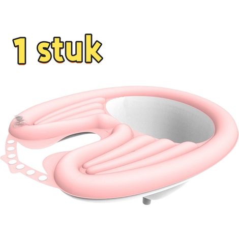 1 bac à shampoing gonflable et portable - Pour usage domestique - Convient aux personnes âgées et aux femmes enceintes - Utilisation sans se baisser - Pliable - Se déplie à plat - 81 x 60 x 38 cm - Ro (1/5)