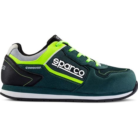 Sparco 07527VSLI Seb ESD S1PS SR Grüne Sicherheitsschuhe 47