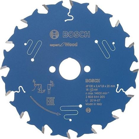 Lama Per Sega Circulaire.Expert W 130X2,4X20Mm Z16 W Bosch (1/3)