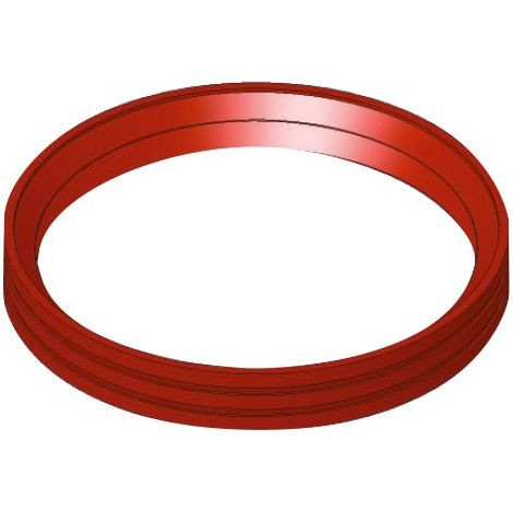Guarnizione ø 80 mm a doppio labbro in silicone per tubo 00000051005