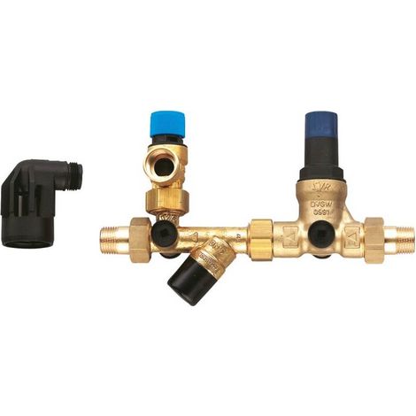 Bosch Accessori di installazione n. 430 Gruppo di sicurezza con riduttore di pressione, 7719000759