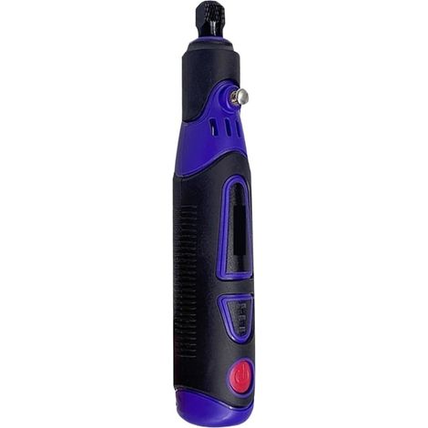 Mini perceuse électrique, meuleuse multifonctionnelle, outil électrique USB à 3 vitesses avec stylo de gravure et ensemble d'accessoires, outil rotatif de bricolage à domicile,pour la fabrication de