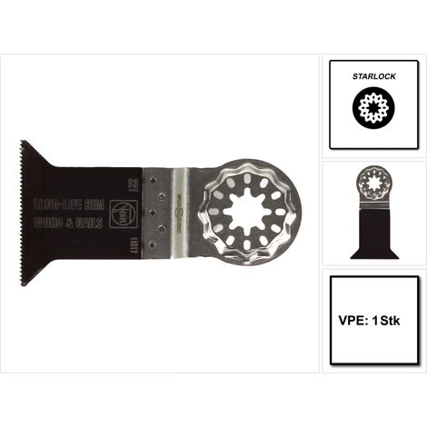 Fein 1x  E-Cut Long-Life  Hoja de  sierra Starlock  50 mm  - 63502221210 (1/5)