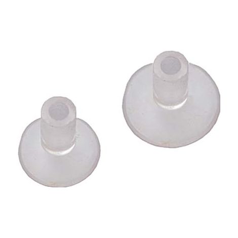 VENTOSA + GAMBO PRONTY - PVC TRASPARENTE G.MM 6X12 MM 20 CF=PZ 4- 12 confezioni