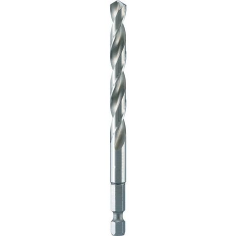 Foret Hélicoïdal HSS Type DIN 338 RN 6 pans - Aciers 135° D. 2 x Lt. 62 x Lu. 24 x Q. 6.35 mm x Z2 - Diamwood (1/4)