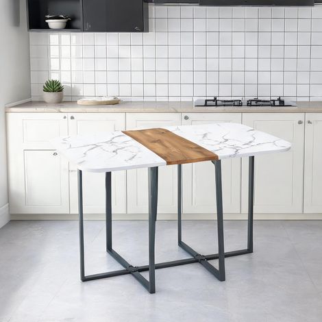 Table de salle à manger en MDF 153 x 100 x 79 cm (1/5)