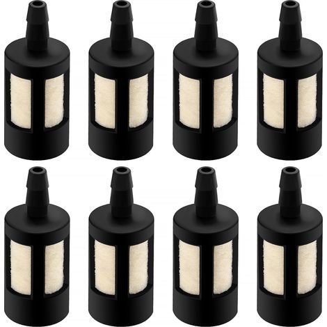 VooGenzek 8 Pièces Filtres à Essence pour Tronçonneuse à Essence, Filtres à Carburant pour Tondeuses à Tronçonneuse (1/5)
