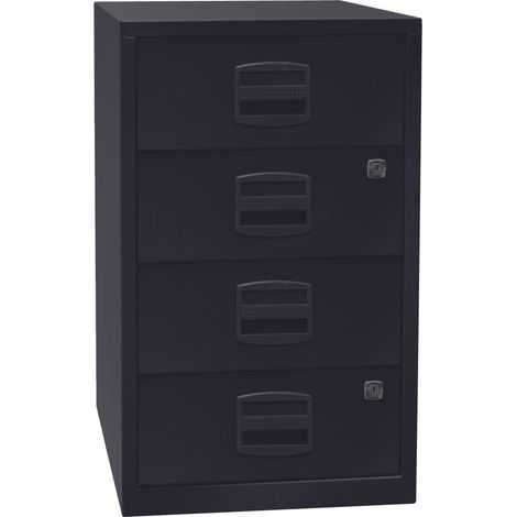 BISLEY Beistellschrank Home Office Schwarz