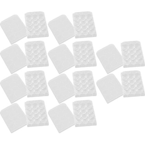Lot de 10 plaques de culture cellulaire à épaisseur uniforme et haute transparence, avec couvercle, pour laboratoire de biologie (12 puits). (1/5)