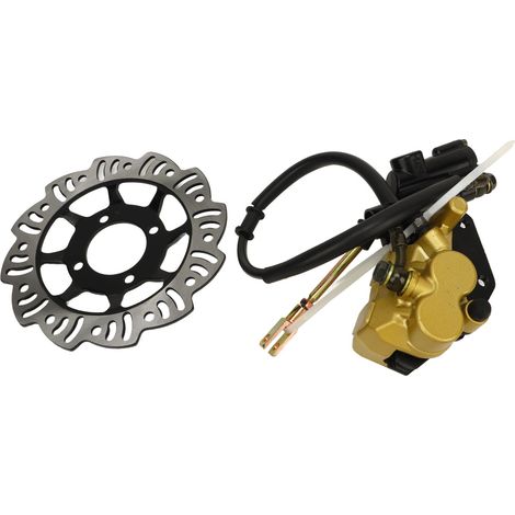 Ensemble maître-cylindre d'étrier de frein à disque hydraulique arrière et kit de disque de frein compatibles avec les modèles CRF50 et CRF70 (1/5)