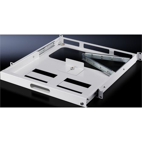 RITTAL Tastaturschublade 1HE 19Z Befestigung DK 7281.200 (1/2)