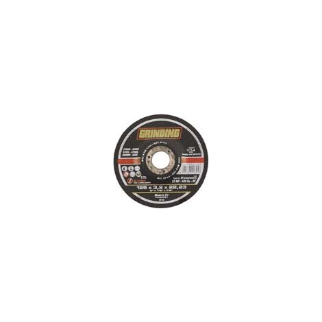 DISCHI DA TAGLIO E DA SGROSSO CENTRO DEPRESSO PER FERRO Ø MM.115- - ø mm.115x4,8 foro 22,2 da sgrosso per ferro - 5 pezzi GRINDING