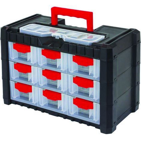 Cassettiera portaminuteria multicase - mm.400x200x260h. art.kmc303