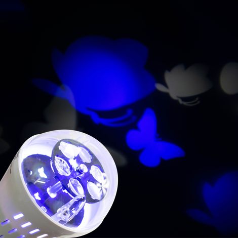 Ampoule LED E27 projecteur motifs papillons Eclairage pour enfants (1/4)