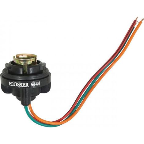 Douille fiche support porte ampoule 12V BAY15d Flosser pour moto