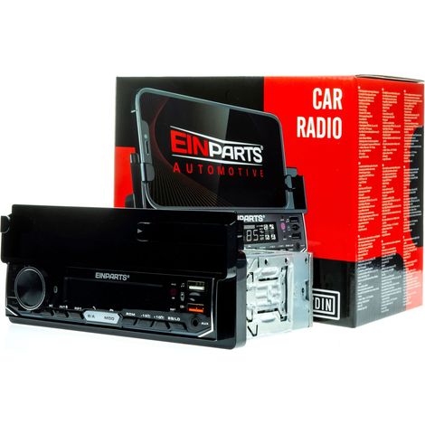 Radio para coche 1 DIN con soporte para teléfono y aplicación CarLive - 4 x 50 W, USB, AUX