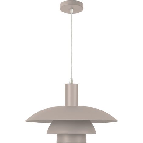 Lampada a sospensione FERRO cashmere triplo E27 Milagro (1/5)