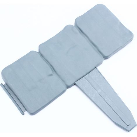 Lot de 10 bordures de jardin en plastique imitation pierre pour pelouse et aménagement paysager. (1/5)