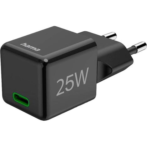 Hama 00201985 Chargeur USB 25 W 1x USB-C® Power Delivery noir intérieure USB Power Delivery (USB-PD) Y712043 (1/5)