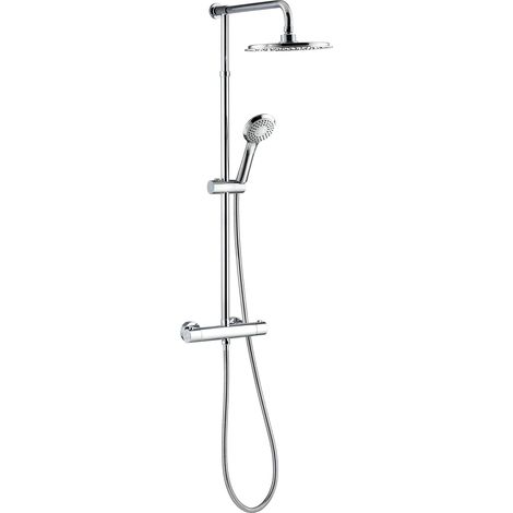 Colonne de Douche Thermostatique Chromé 3 Jets (1/5)