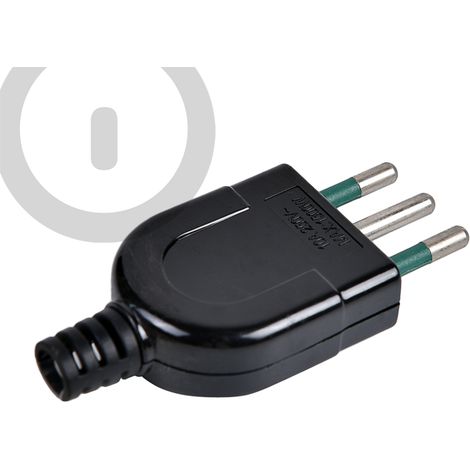 Spina Volante S17 2P/T a 16A per connessione elettrica con dispositivo Bimbo Safe WISDOM (1/2)