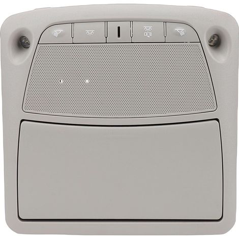 Antennenkonsole für den Fahrzeuginnenraum 26430C990D, Ersatzkonsole für Bluebird SYLPHY Altima (2013–2018) mit Dachkartenlesefunktion und Sonnenblendenschalter (1/5)