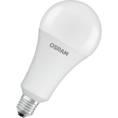 OSRAM LED Star Classic A200, ampoule LED givrée en forme d'ampoule, culot E27, blanc chaud (2700K), 3452 lumens, en remplacement des ampoules conventionnelles 200W, 1-pack (1/5)