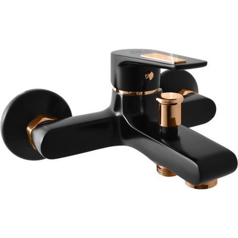 Mitigeur baignoire COLORADO en laiton doré noir-Noir-Noir-- (1/3)